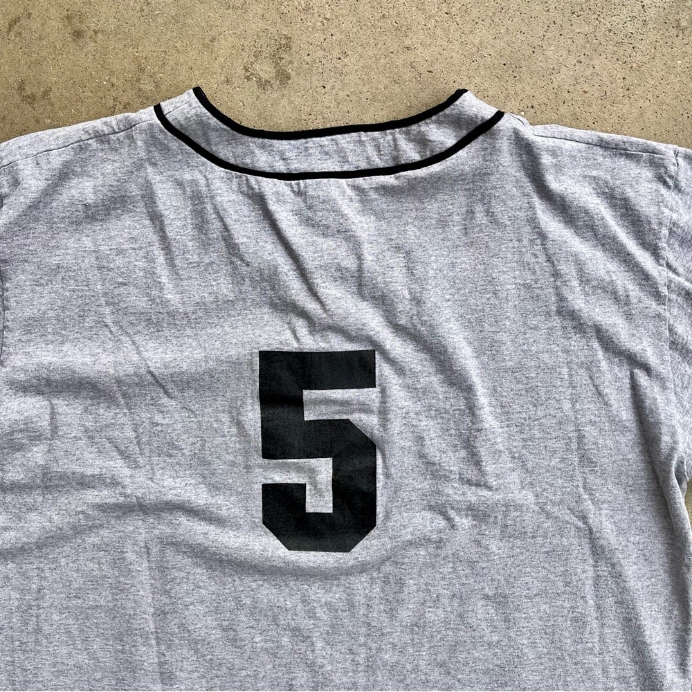 Long Beach State Dirtbags Baseball Shirt Badger Sports 2XL Gray - Picture 4 of 6